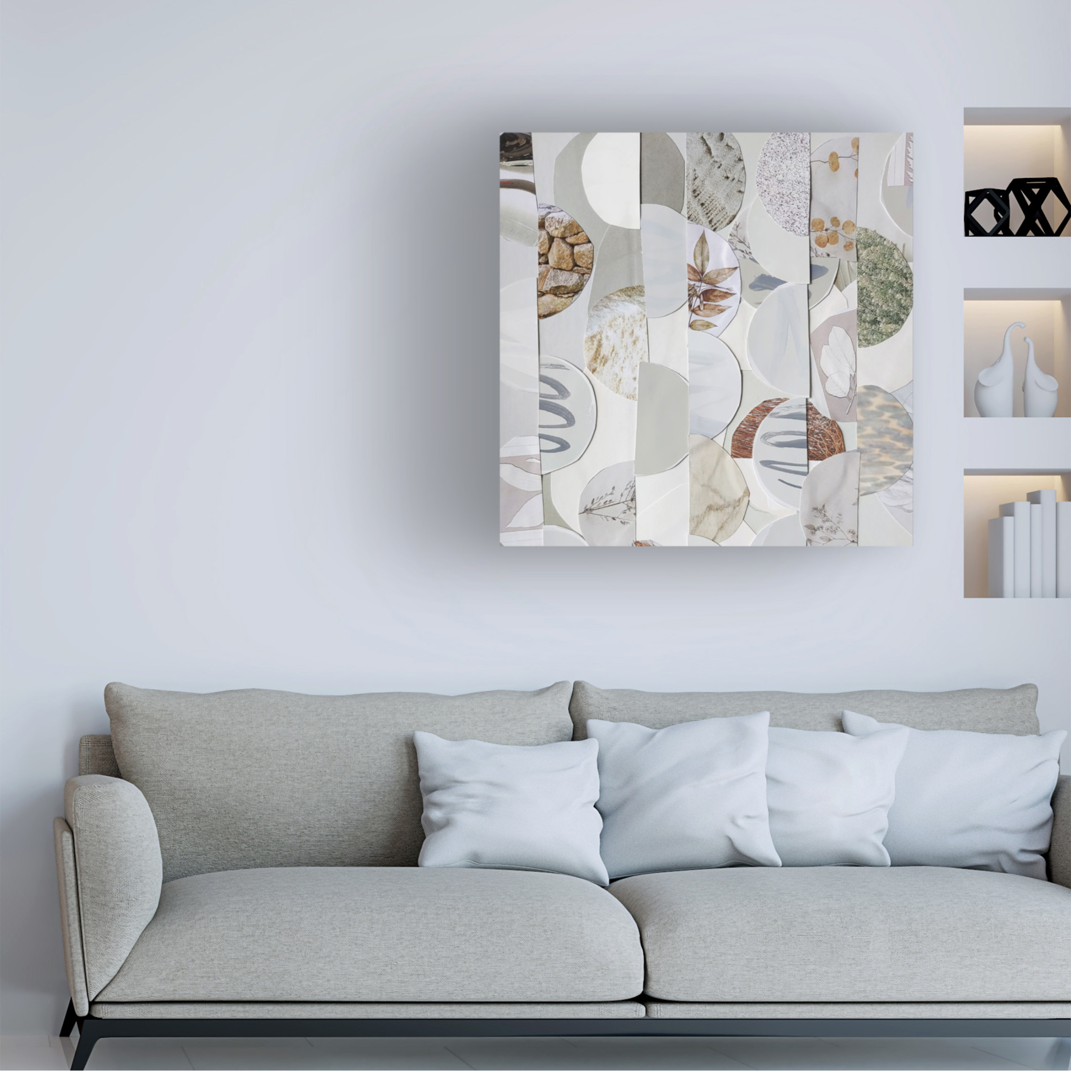 Canvas Wall Art - Coco Good 'Bali Batik I' Wall Art for Living Room, Bedroom, or Office Décor by Trademark Fine Art - 24 x 24 Inches