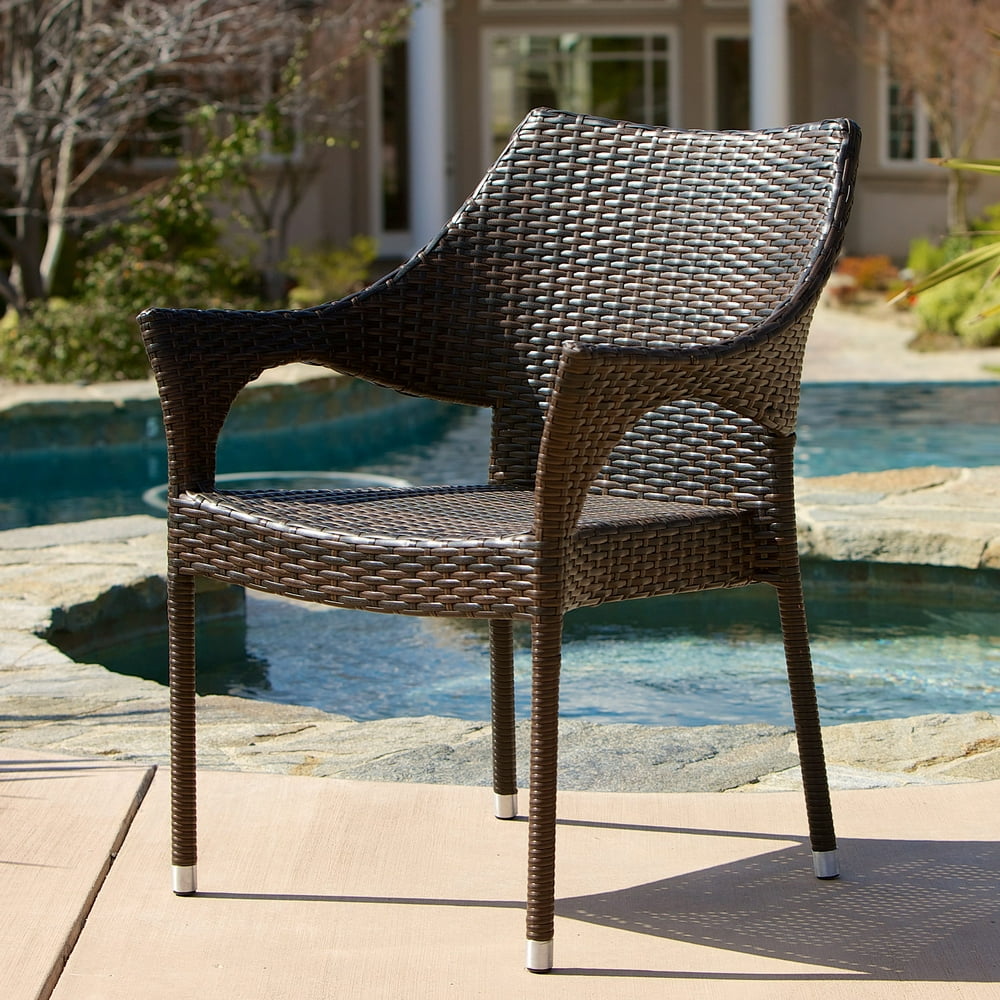 Vista Outdoor Wicker Chairs (Set of 2) - Walmart.com - Walmart.com