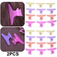 thumbnail image 1 of WDOplteas 2 Juegos Clip Mariposa Plástico para Mujeres Herramientas Peinado Suministros Salón Bricolaje (12 Unids/set), 1 of 5