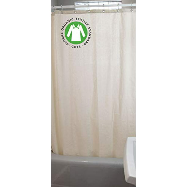 Cotton Hemp Tub Bath Stall Sizes, Hemp Shower Curtain