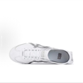 thumbnail image 3 of Zapatos casuales de cuero México 66 para hombre y zapatillas deportivas para mujer, Blanco/Plateado, 3 of 6