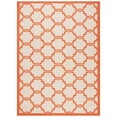 thumbnail image 5 of SAFAVIEH Courtyard Estelle Geometric Indoor/Outdoor Area Rug, 2'7" x 5', Beige/Terracotta, 5 of 11