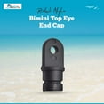 thumbnail image 2 of MARINE CITY Black Nylon Bimini Top Eye End Cap, Round Inside, Lightweight, 3/4-Inch Outer Diameter, Marine Boat Yacht Ship Hardware Accessory, 2 Pcs, 2 of 8