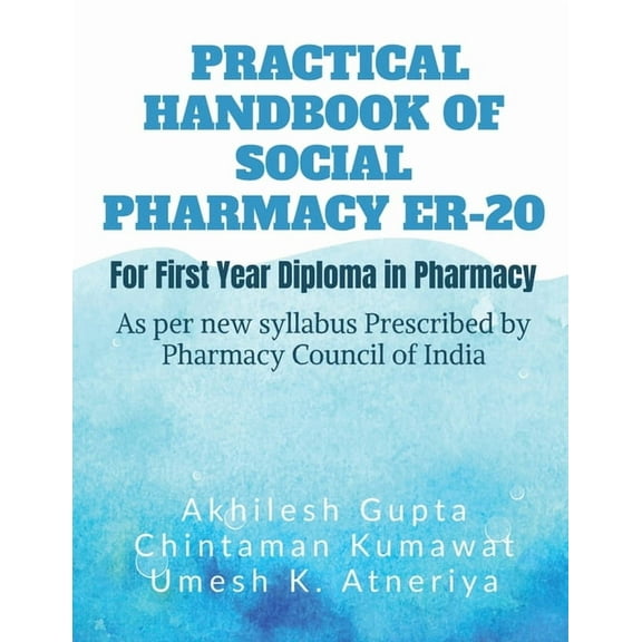 Practical Handbook of Social Pharmacy ER-20, (Paperback)