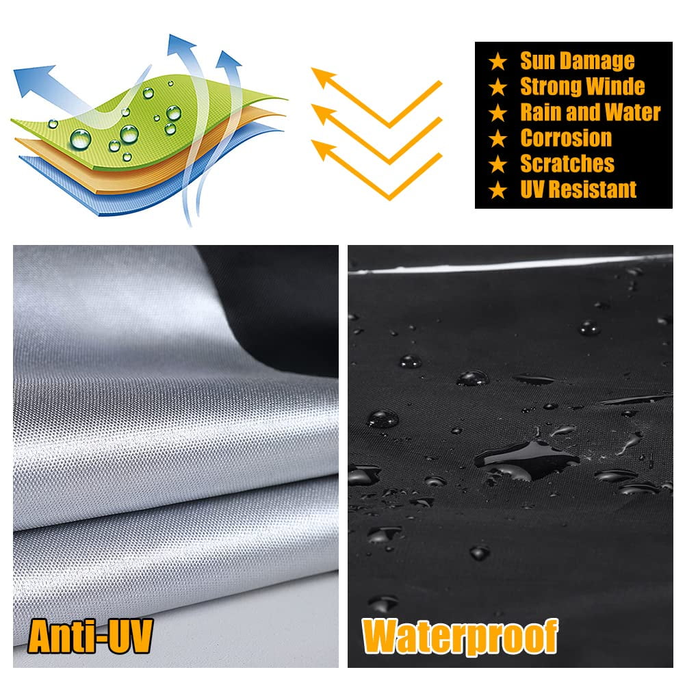 Premium Adult Tricycle Cover, Fit All 3-Wheel Bike or Motorcycles Outdoor and Indoor Storage