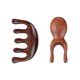 thumbnail image 1 of Peine de masaje de sándalo, peine para raspar los ojos, la cara y las orejas, peine de meridianos, masajeador de rana de sándalo, 1 of 1