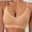 #25Beige, variant on Byworldtasic Womens Seamless Wireless Bra Scalloped Edge No‑Show Bralette Adjustable Thin Straps Soft Everyday Bra