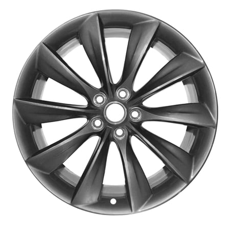 New 21" Replacement Rim for Tesla Model S Wheel Charcoal 98727