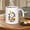 White, variant on Ceramic Coffee Mug Featuring a Striking Baseball Graphic, Perfect for Fans. This White Cup Boasts an Exceptional Design, Making It an Ideal Gift for Game Day Or As Home And Office Decor for Baseball