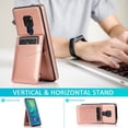 thumbnail image 2 of Funda de piel sintética estilo empresarial para Huawei Mate 20 con tarjetero, función billetera, función de soporte vertical, protección contra caídas, duradera., 2 of 5