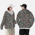 thumbnail image 4 of Balery Alphabet Sudadera ligera de manga larga con capucha y protección solar UPF 50+ para hombre y mujer, ideal para pesca y running-3X-Large, 4 of 7