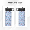 thumbnail image 3 of Pofeuu Red Cherries Print 18oz Sports Insulated Kettle, Sports Bottle Water Bottles For Men Women For Gym Hiking Camping Running Mountain Bike Outdoor Sports, 3 of 8