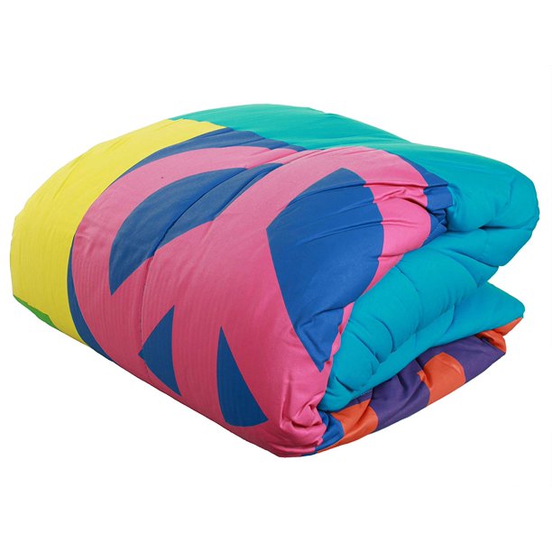 100% Cotton Jersey Knit Camp Comforter Twin Size (Love ...