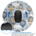 thumbnail image 4 of Disketp Balloon Vintage Small Mouse Pad 7.9x7.9 Inches,Washable Round Mousepad For Office Laptop Computer,Non-Slip Rubber Base Mouse Pads For Wireless Mouse, 4 of 8