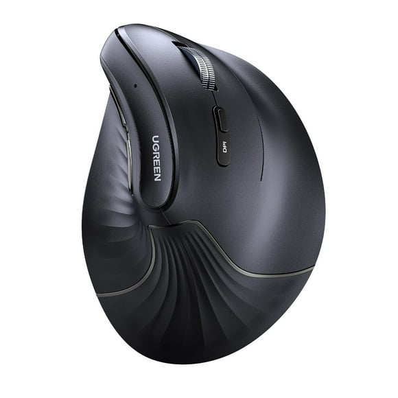 Ratón UGREEN Vertical Inalámbrico Bluetooth 5.0+2.4G 4000 DPI