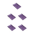 thumbnail image 2 of Youkk Tapis de Bain en Polyester Chenille - Forte Absorption d'Eau Texture Douce Sans Perte Violet Clair 40cm*60cm 5ensemble, 2 of 6