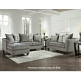 thumbnail image 2 of Roundhill Furniture Davoz Upholstered Stationary Sofa, Tori Slate, 2 of 6