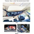 thumbnail image 2 of keepw Car Ceiling Cargo Net Internal Rectangular Heavy Duty Blanket Travel Storage Organizing Mesh Organizer Accessories 80x55cm, 2 of 6