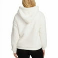 thumbnail image 3 of LukkaLux Womens Fleece Lined Funnel Neck With Buttons Hoodie;Small, 3 of 3