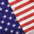thumbnail image 6 of Independence Day Boys Girls Clothes Suits 1 2 3 4 5 6 Years Contrast Color Stripe Stars Print Short Sleeve Shirts Tops and Shorts 2Pcs Set, 6 of 6