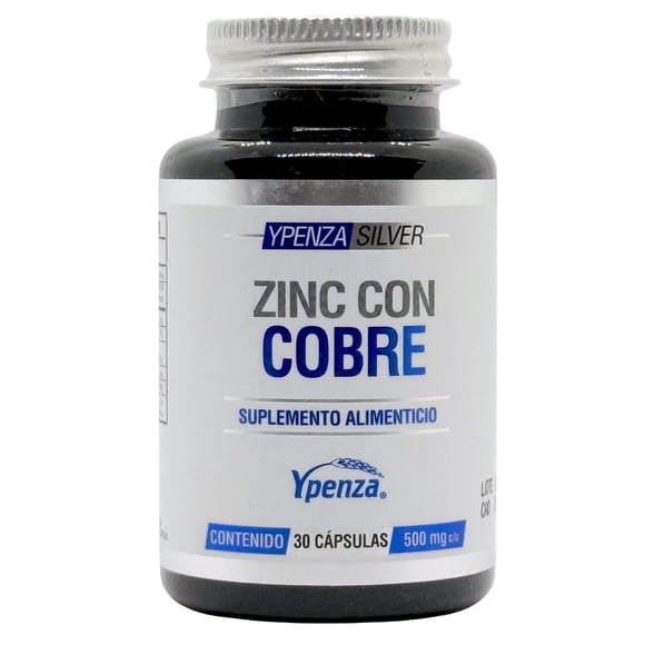 Zinc con Cobre 30 cápsulas Ypenza