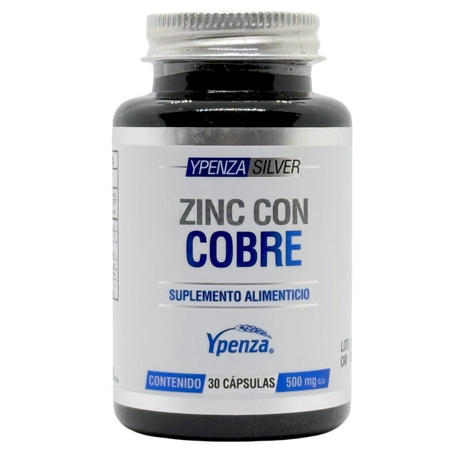 Zinc con Cobre 30 cápsulas Ypenza