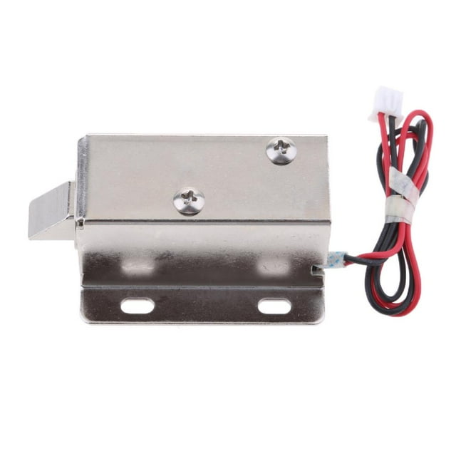 12V 1.1A Mini Cerradura Magnética Eléctrica Armario De Control De Acceso De Puerta SM SunniMix mini cerradura eléctrica