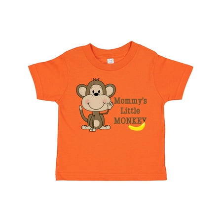 

Inktastic Mommy s Little Monkey Gift Toddler Boy or Toddler Girl T-Shirt