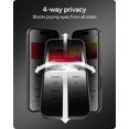 thumbnail image 3 of Protector de pantalla ZAGG Privacy XTR para iPhone 17 Pro Max, 3 of 8