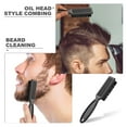 thumbnail image 5 of 6 Pieces Barber Blade Cleaning Brush, Clipper Cleaning Brush Trimmer Cleaning Brush, Hair Styling Nylon Brush for Men (Black Red White), 5 of 5