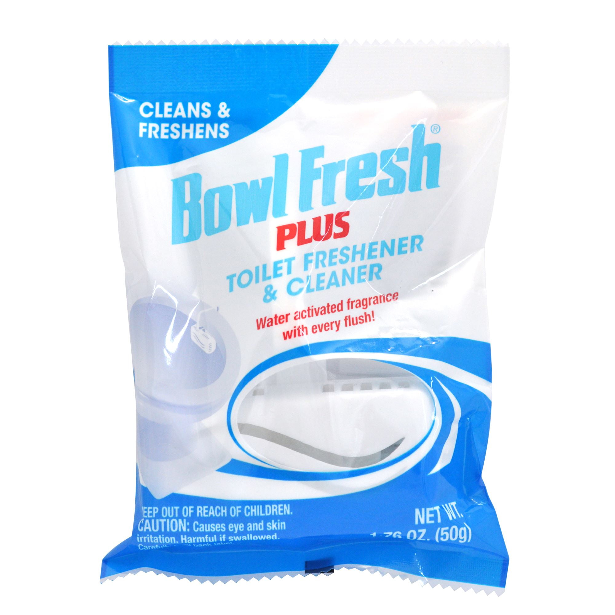 Bowl Fresh Toilet Bowl Cleaner and Deodorizer, Pleasant Scent, 1.76 oz Hanger with Tablet