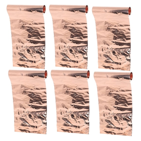 LOLIPPYY Copper Foil Plate for DIY Projects with Stable Practical Design and Rose Plated Gold Color