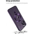 thumbnail image 5 of Plating Case for iPhone 11 Pro Max with Camera Lens Protector,Anti-Scratch Shockproof Slim Protective Case, Ideal for Women and Men，Compatible for iPhone 11 Pro Max, Purple, 5 of 14