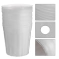 thumbnail image 6 of MLINS 40 Pcs Pots Large Clear Plastic Flower Pot Safe for Plants 10x11.5cm White, 6 of 8