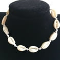 thumbnail image 4 of HSHDLDF Collier Coquillage Puka pour Femmes Hommes Collier Surfeur Coquillage Cordon Collier Collier Ras du Cou Perles Colorées Collier Ajustable Été Boho Hawaii Boucle Perle Collier Bijoux Coquillage Naturel, 4 of 6
