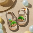 thumbnail image 3 of Hifoo Girls Sandals Open Toe Patchwork Toddlers Breathable Soft Comfortable Lightweight On Water Shoes For Pool Beach Outdoor Indoor Wear Cute Kids Footwear, 3 of 3