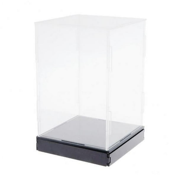 Caja de presentación acrílica transparente Zulema Vitrina de exhibición de acrílico 20x20x35cm