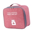 thumbnail image 1 of Bolsa de almacenamiento de medicamentos Salvador portátil botiquín de primeros auxilios vino tinto y L, 1 of 10
