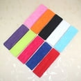 thumbnail image 4 of TELOLY Headbands for Women,Towel Cotton Sports Headband,Head Wraps,Fruit Green, 4 of 5
