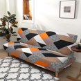 thumbnail image 4 of Versatile Stretch Sofa Bed Cover, Futon Slipcover for Non-Armrest Furniture, Machine Washable Under Cold Water, Features Elastic Hem for a Good Fit, 4 of 5