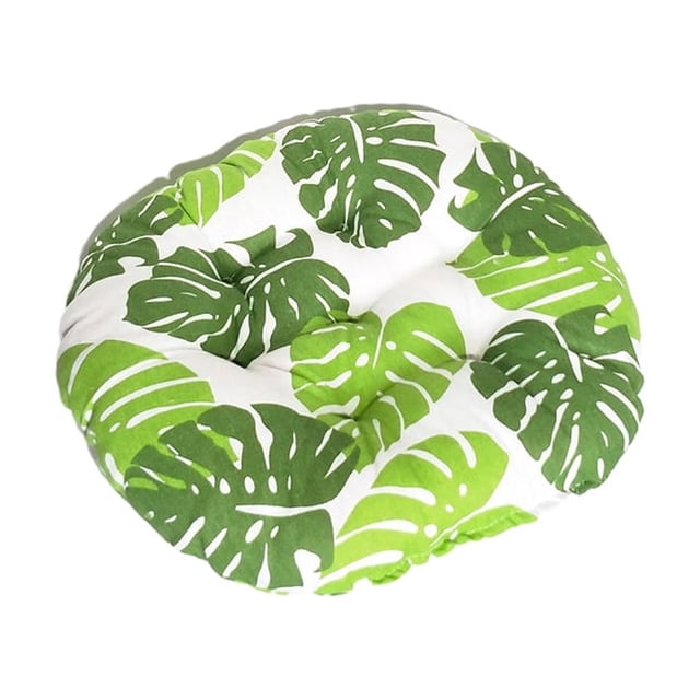 Bewildely Cojín trasero y cómodo para silla de oficina, cojín para sentarse multiusos, cojín para silla, cojín para suelo Decoración del hogar Glande hoja dorsal 50cm*50cm*9cm