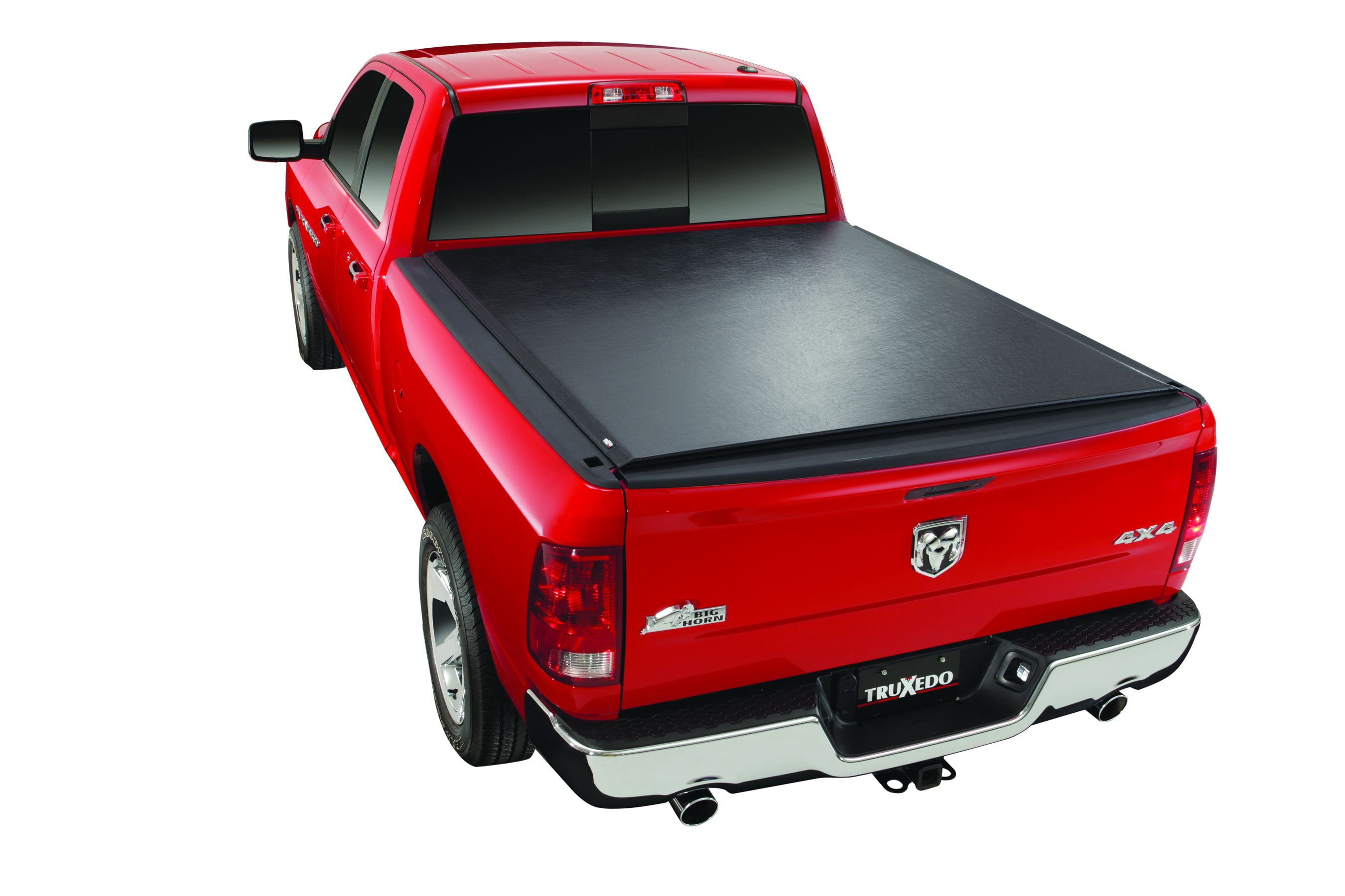 Truxedo 772001 Tonneau Cover Deuce 2 Soft Roll Up Velcro Flip Up Front Panel Lockable Using Tailgate Handle Lock Black Vinyl Walmart Canada