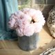 thumbnail image 4 of Ramos de flores falsas de peonía de 10 cabezas para decoración de bodas, hogar, oficina, fiestas, hoteles, centros de mesa, arreglos florales, rosa claro, 4 of 4