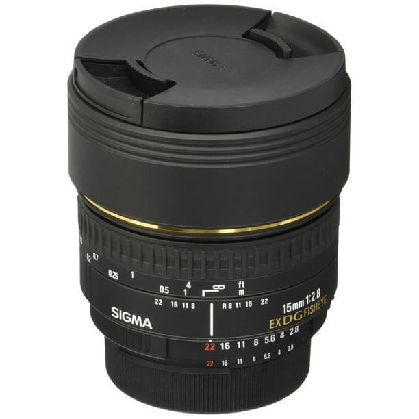 Sigma 15mm f/2.8 EX DG Objectif Fisheye Diagonal pour Appareils Photo Nikon SLR