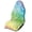 Colorful Fish Scale Pattern, variant on CHAQLIN Car Seat Cover Protector Machine Washable High Quality Plush Microfiber, Compatible with Van Front Seat, for SUV Vehicle SUVs Trucks, Galaxy Rose Butterflies