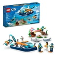 thumbnail image 1 of Set LEGO City Barco de Exploracion Submarina 60377, 1 of 4