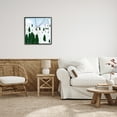 thumbnail image 2 of Stupell Industries Ski Lift Mountain Landscape Busy Slopes Winter Athletes, 24 x 24, Design by Ashley Singleton, 2 of 7
