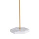 thumbnail image 5 of Soporte de joyería de metal Soporte de barra en T Soporte de almacenamiento Colgante Base de mármol dorado Estante de exhibición de torre , El 185x26cm, 5 of 8