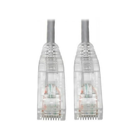 UPC: 0037332230836 | Tripp Lite Cat6 Gigabit Patch Cable Snagless UTP RJ45 Molded Slim Gray 5ft (N201-S05-GY)