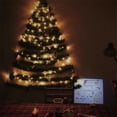 thumbnail image 4 of 32.5 Ft Christmas Rattan Christmas Garland Green Belt Wreath DIY Christmas Tree Decoration Green Belt Wreath Hanging Pendant Home Party Decor, 4 of 5